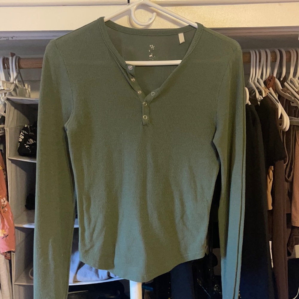 Pacsun Green long sleeve